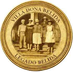 Medalhões históricos da Villa Dona Belida